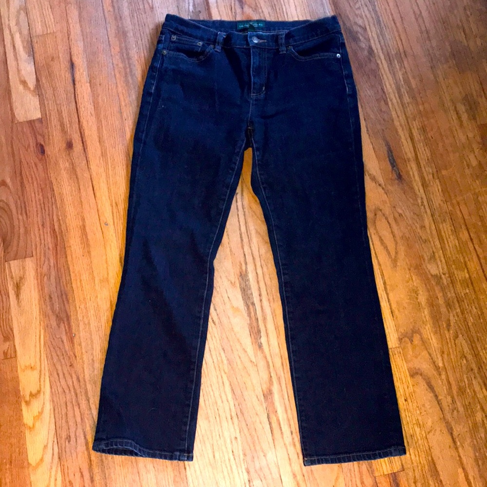 Lauren Jeans co. Dark Denim Jeans